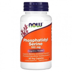 Специальные добавки NOW Phosphatidyl Serine 100 mg   (60 vcaps)
