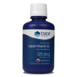 Отдельные витамины Trace Minerals Liguid Vitamin D3 125 mcg  (473 мл)