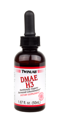 DMAE (ДМАЕ) Twinlab DMAE H3  (50 мл)