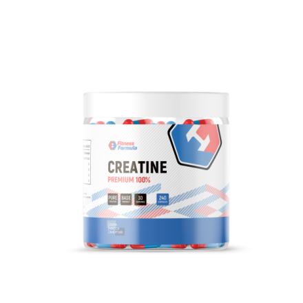 Креатин в капсулах и таблетках Fitness Formula 100% Creatine Premium   (240 капс)