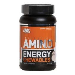 Аминокислоты в таблетках и капсулах Optimum Nutrition Amino Energy Chewables  (75 таб)
