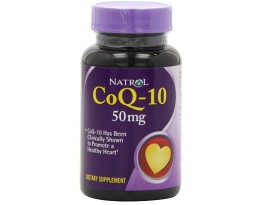 БАДы для мужчин и женщин Natrol CoQ-10 50 мг  (60 капс)