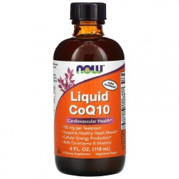 Антиоксиданты  NOW CoQ10 Liquid   (118ml.)