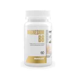 Комплексы витаминов и минералов Maxler Magnesium B6   (60 таб)