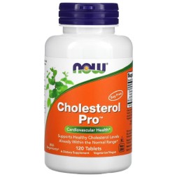 Специальные добавки NOW Cholesterol Pro  (120 таб)
